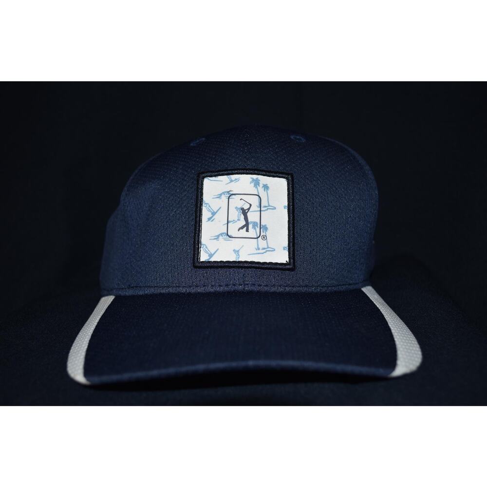 PGA Tour ProSeries Fitted S/M Cap Hat Blue Golf